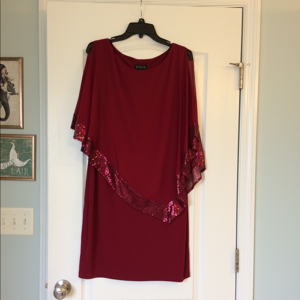 Size 14 Wine colored dress